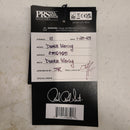 Paul Reed Smith Custom 24 Floyd electric guitar faded grey black satin with dustie waring neck and 10-string configuration