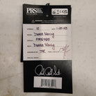 Paul Reed Smith Custom 24 Floyd electric guitar faded grey black satin with dustie waring neck and 10-string configuration