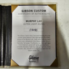 Gibson 1960 Les Paul Standard Ultra Light Aged Wide Tomato Burst electric guitar with Certificate of Authenticity