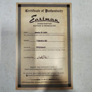 Eastman T186MX-GB semi-hollow electric guitar goldburst finish with certificate of authenticity