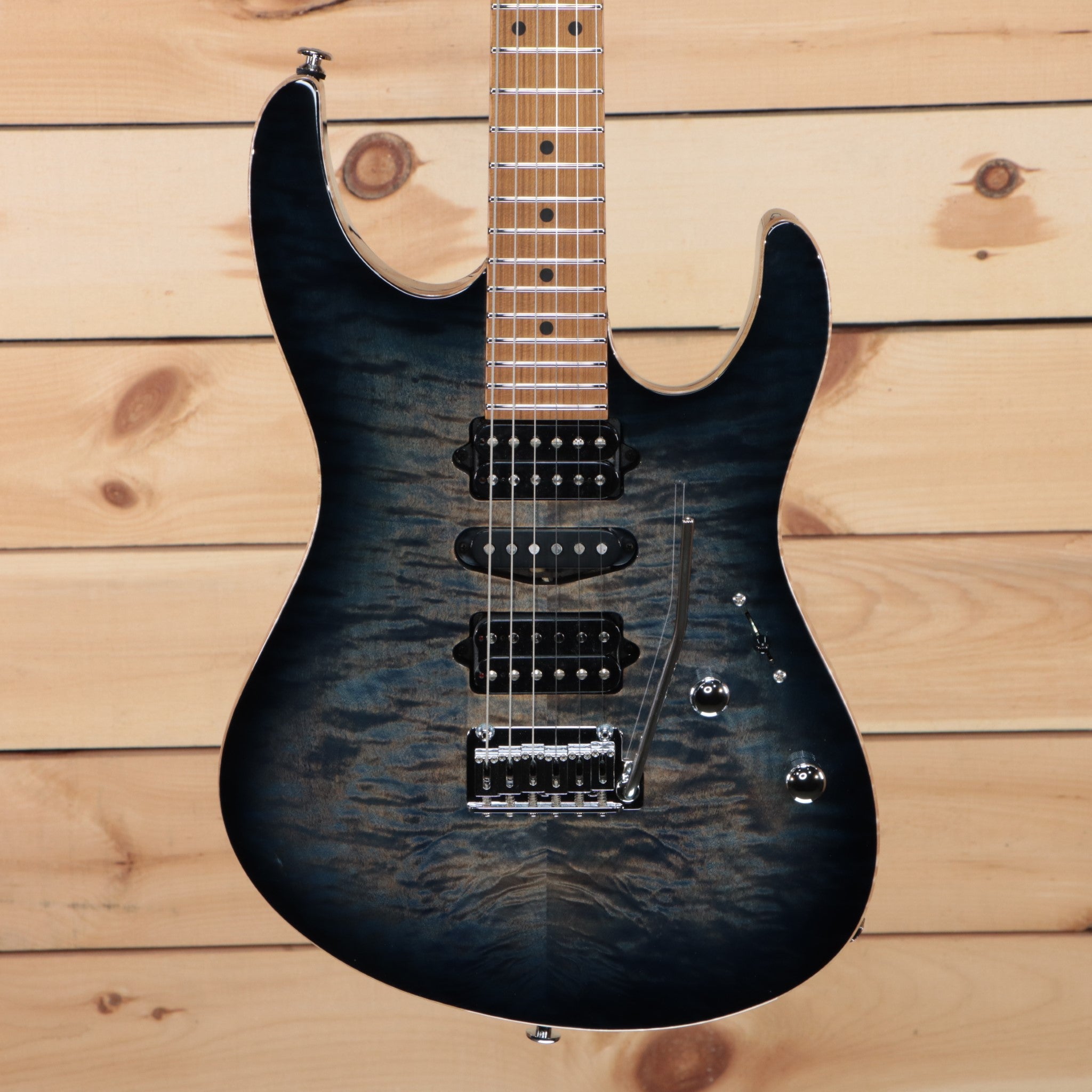 Suhr Modern Plus - Faded Trans Whale Blue Burst