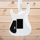 Jackson MJ Series Soloist SL2 electric guitar Snow White with dual humbucker pickups