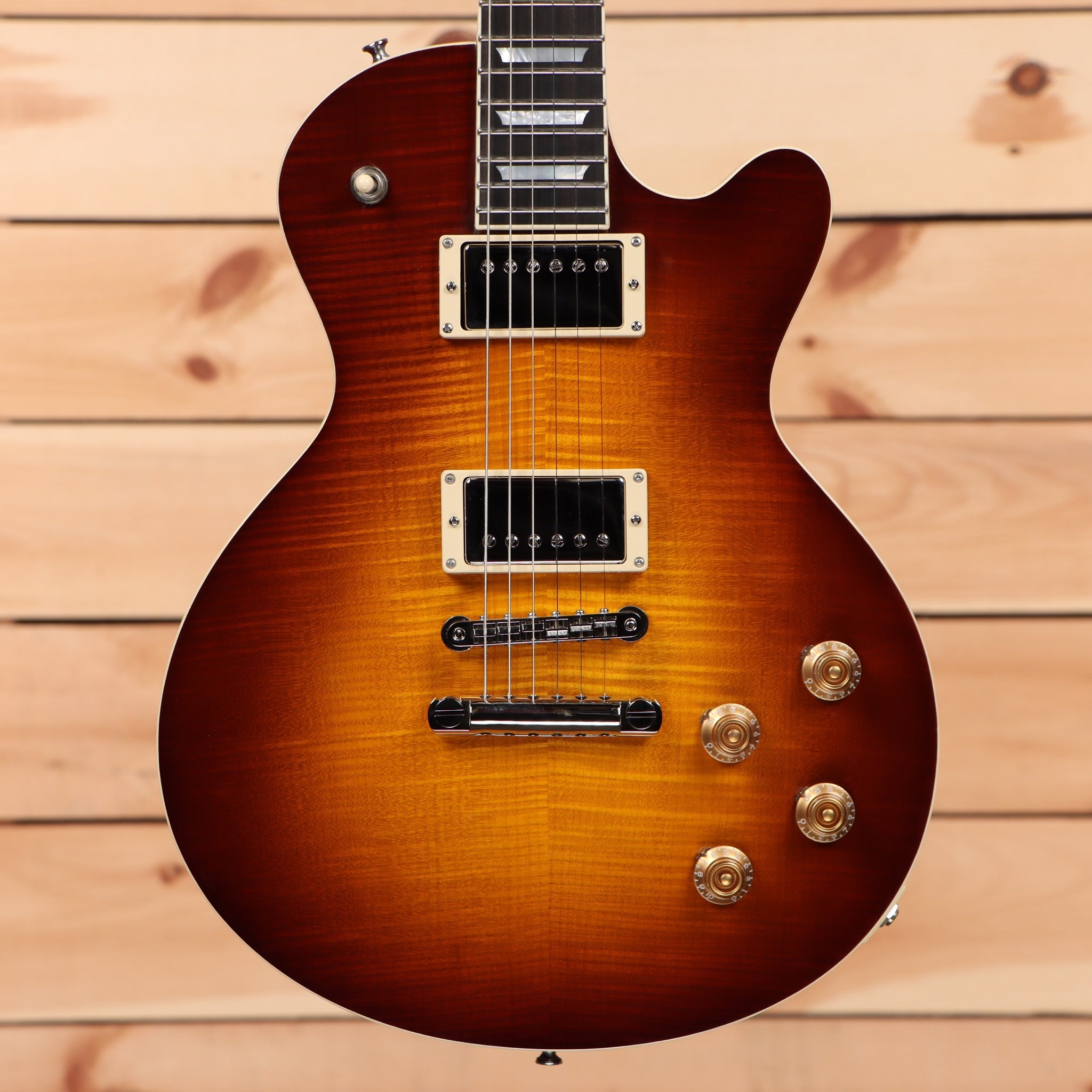 Eastman SB59 semi-hollow electric guitar Goldburst finish with dual humbucker pickups