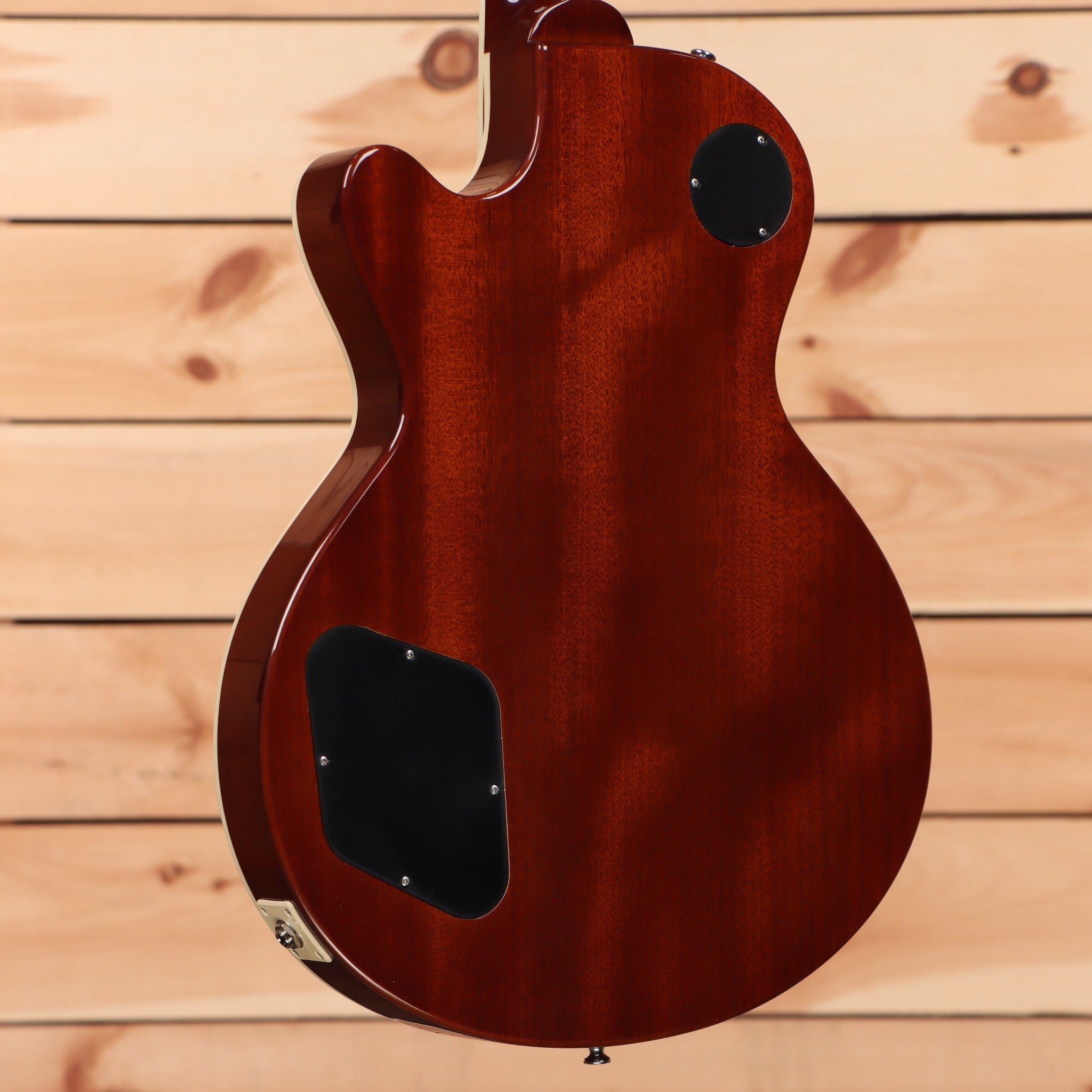 Eastman SB59 semi-hollow electric guitar in burgundy red with f-holes and black pickguard