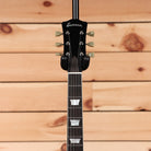 Eastman SB59 semi-hollow electric guitar Goldburst with vintage-style tuning pegs and maple fretboard