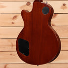 Eastman SB59 semi-hollow body electric guitar dark red finish with f-holes and black pickguards