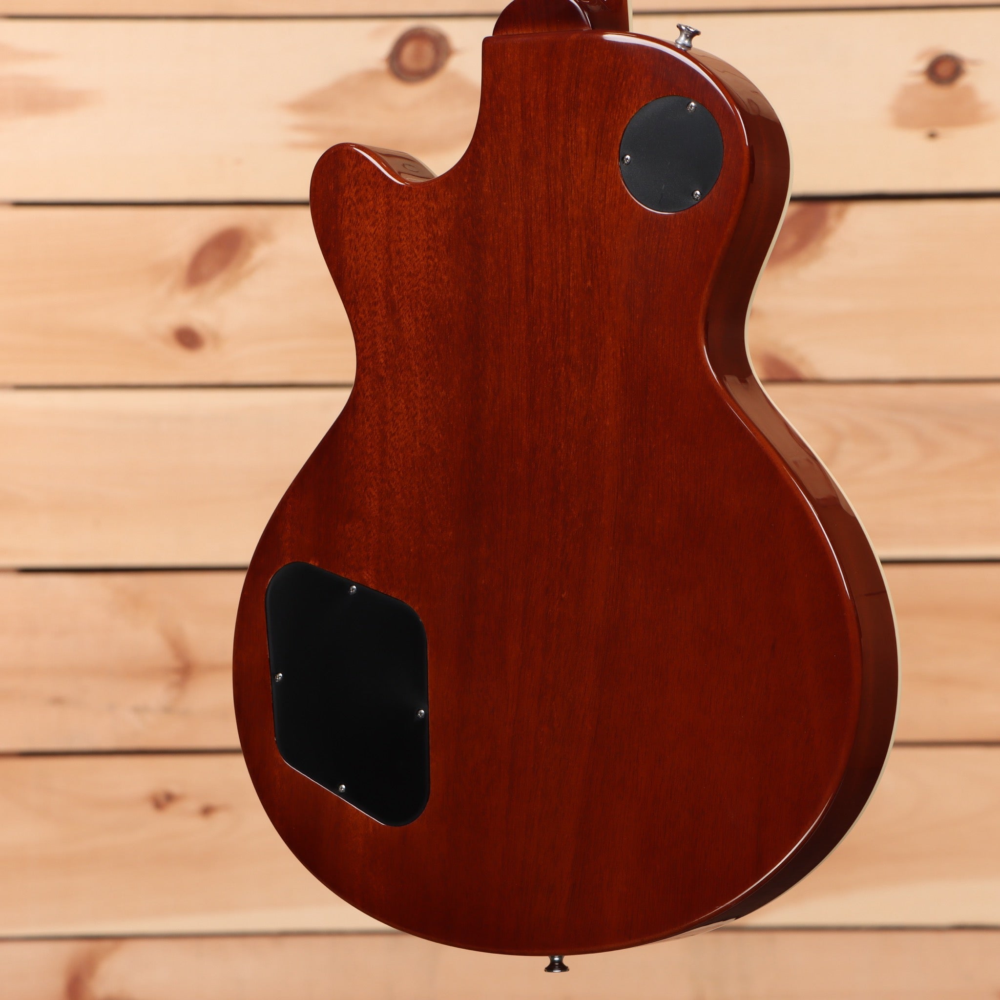 Eastman SB59 semi-hollow body electric guitar dark red finish with f-holes and black pickguards