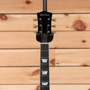 Eastman SB59 semi-hollow electric guitar goldburst finish with block inlays and trapeze tailpiece