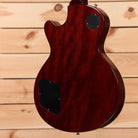 Eastman SB59 semi-hollow body electric guitar dark red finish with f-holes and black pickguards
