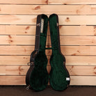 Eastman SB59 semi-hollow electric guitar sunburst finish with green velvet-lined case