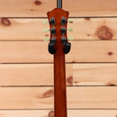 Eastman T185MX semi-hollow body electric guitar goldburst finish with chrome tuning machines