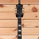 Eastman T64VRD semi-hollow body electric guitar Antique Red with dual humbuckers and maple neck