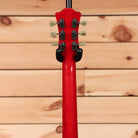 Eastman T64VRD semi-hollow electric guitar antique red with dual humbuckers and f-holes