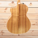 Taylor 214ce-K DLX Grand Auditorium acoustic-electric guitar natural finish with venetian cutaway