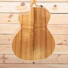 Taylor 214ce-K DLX Grand Auditorium acoustic-electric guitar natural finish with venetian cutaway
