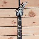 Jackson MJ Series Soloist SL2 electric guitar Snow White with angular headstock and maple fretboard
