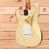 Fender Custom Shop Limited 1961 Stratocaster Heavy Relic - Aged Vintage White over 3 Color Sunburst