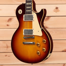 Gibson 1958 Les Paul Standard Reissue VOS electric guitar Bourbon Burst with dual humbuckers and gold hardware