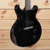 Gibson 1960 Les Paul Junior Double Cut Ebony Ultra Heavy Aged - Ebony
