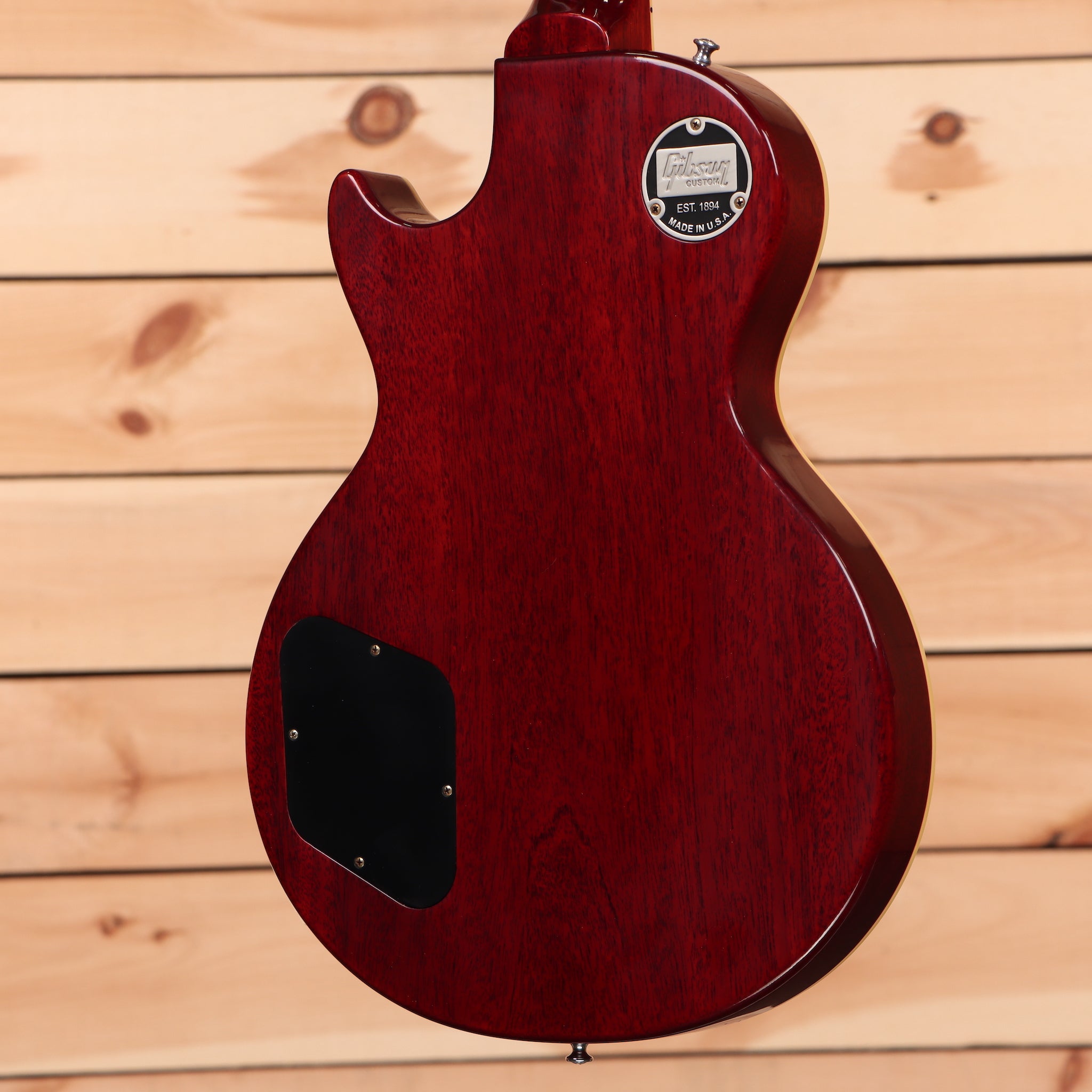 Gibson 1958 Les Paul Standard Reissue VOS electric guitar Washed Cherry Sunburst with dual humbuckers