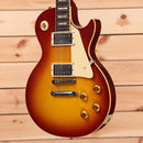 Gibson 1958 Les Paul Standard Reissue electric guitar Washed Cherry Sunburst with dual humbucker pickups and gold hardware