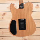 Fender Acoustasonic Player Telecaster electric guitar natural wood finish with cutaway body