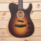 Fender Acoustasonic Player Telecaster electric guitar Shadow Burst with acoustic resonance chamber