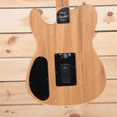 Fender Acoustasonic Player Telecaster electric guitar natural finish with active electronics battery compartment