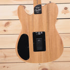 Fender Acoustasonic Player Telecaster electric guitar natural finish with active electronics battery compartment