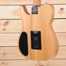 Fender Acoustasonic Player Telecaster electric guitar natural wood finish with black pickguard