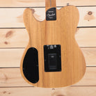 Fender Acoustasonic Player Telecaster electric guitar natural finish with cutaway body