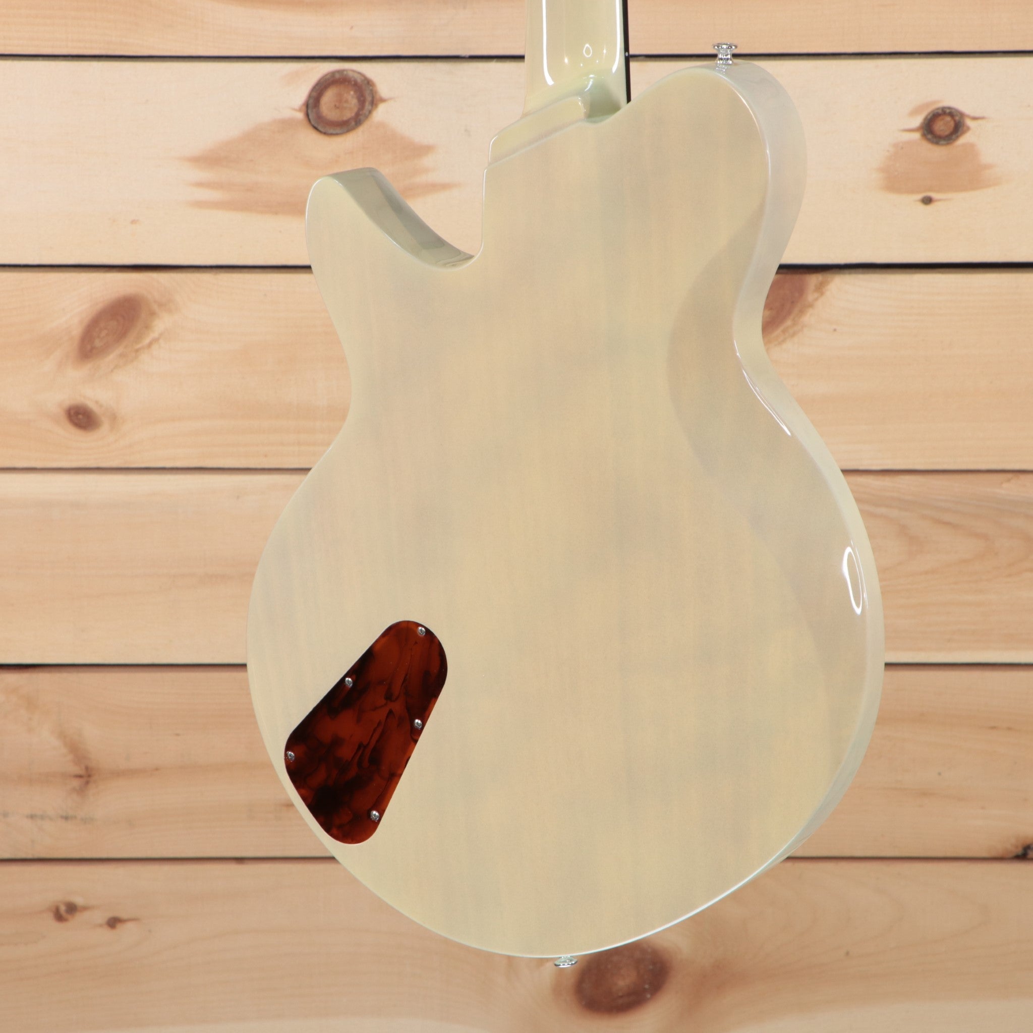Eastman Juliet Pomona semi-hollow electric guitar blonde finish with tortoiseshell pickguard