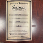 Eastman T184MX Goldburst semi-hollow body electric guitar with Certificate of Authenticity