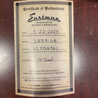Eastman SB59 semi-hollow electric guitar goldburst finish with certificate of authenticity