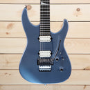Jackson MJ Series Dinky DKR electric guitar with dual humbuckers and Floyd Rose tremolo system