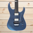 Jackson MJ Series Dinky DKR electric guitar with dual humbuckers and Floyd Rose tremolo system