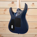 Jackson MJ Series Dinky DKRP electric guitar transparent blue burst with dual humbucker pickups