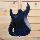 Jackson MJ Series Dinky DKRP electric guitar transparent blue burst with dual humbuckers