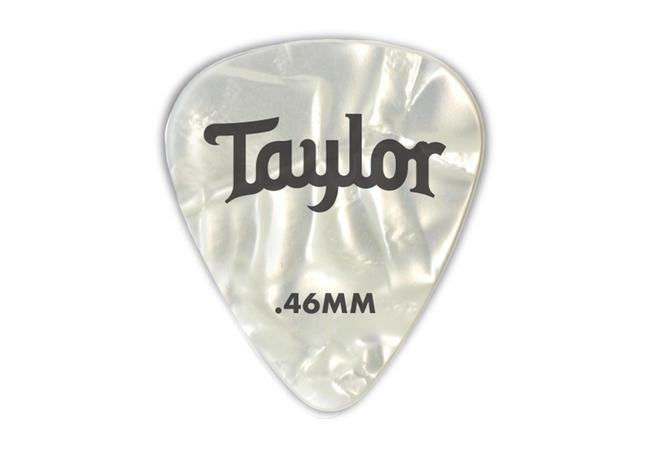 Celluloid White Pearl Picks 12 Pack-1-Righteous Guitars
