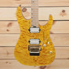Charvel Pro-Mod DK24 HH FR M Mahogany with Quilt Maple - Express Shipping - (CH-091) Serial: MC22000465-2-Righteous Guitars