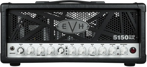 EVH 5150III 50W 6L6 Head - Express Shipping - (EV-A16) Serial: EVH072250-1-Righteous Guitars