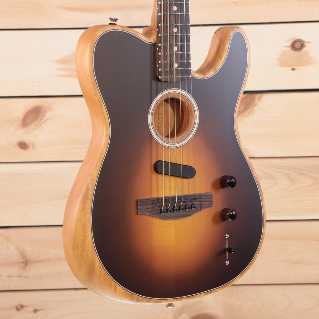 Fender Acoustasonic Player Telecaster - Express Shipping - (F-475) Serial: MXA2214939-1-Righteous Guitars