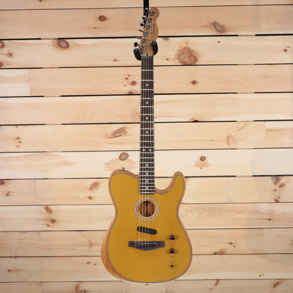 Fender Acoustasonic Player Telecaster - Express Shipping - (F-481) Serial: MXA2214447-10-Righteous Guitars