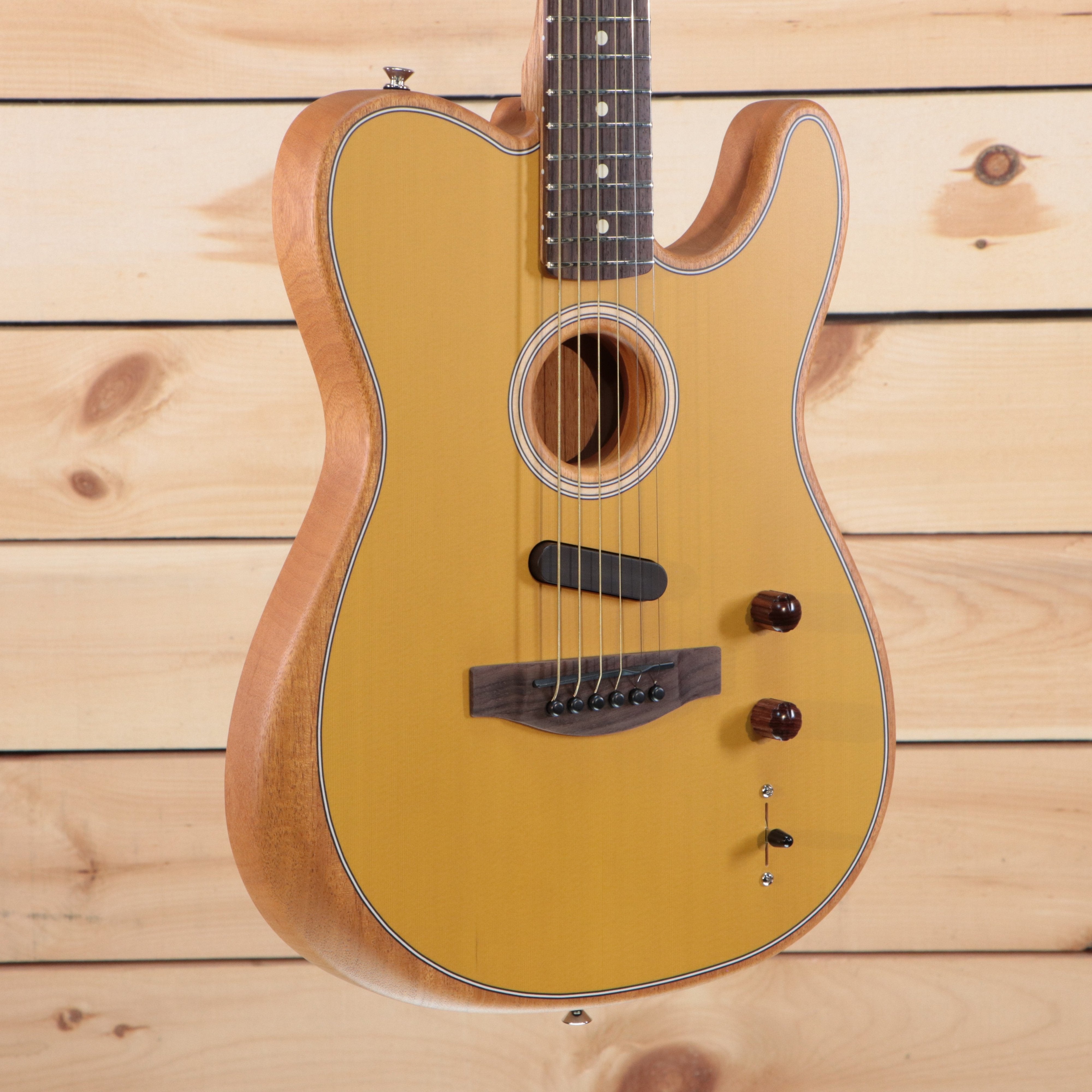 Fender Acoustasonic Player Telecaster - Express Shipping - (F-481) Serial: MXA2214447-1-Righteous Guitars