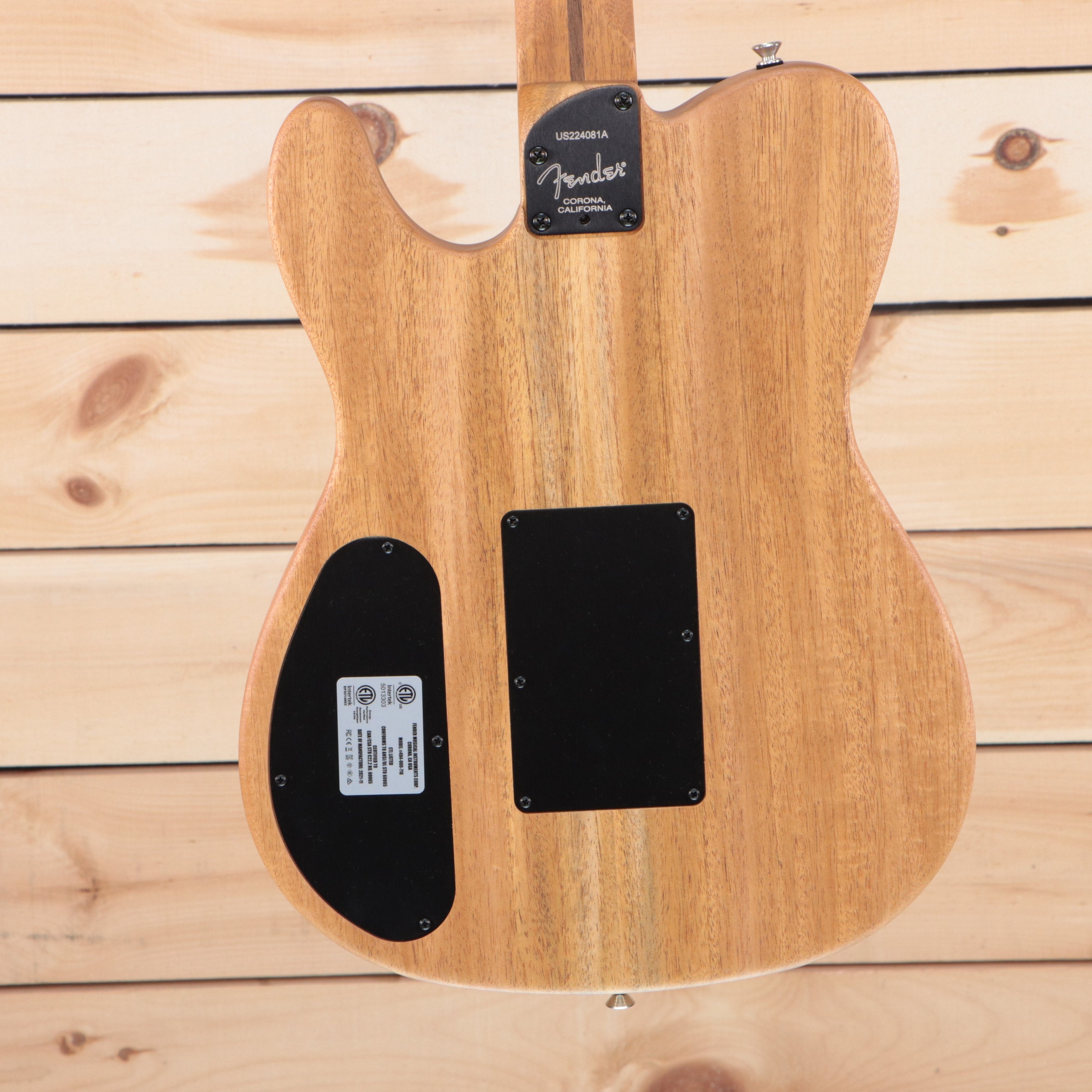 Fender American Acoustasonic Telecaster - Express Shipping - (F-458) Serial: US224081 - PLEK'd-6-Righteous Guitars