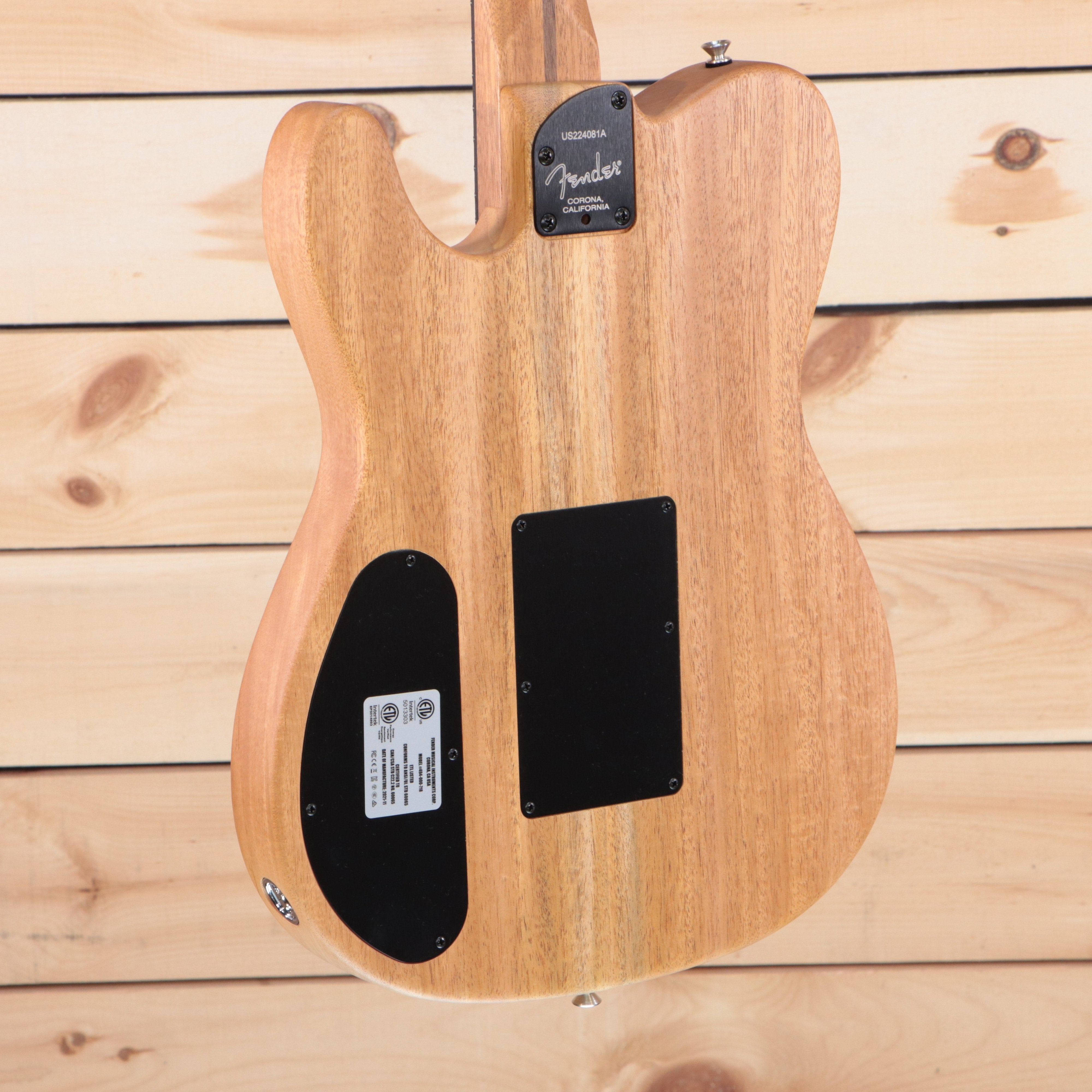 Fender American Acoustasonic Telecaster - Express Shipping - (F-458) Serial: US224081 - PLEK'd-5-Righteous Guitars