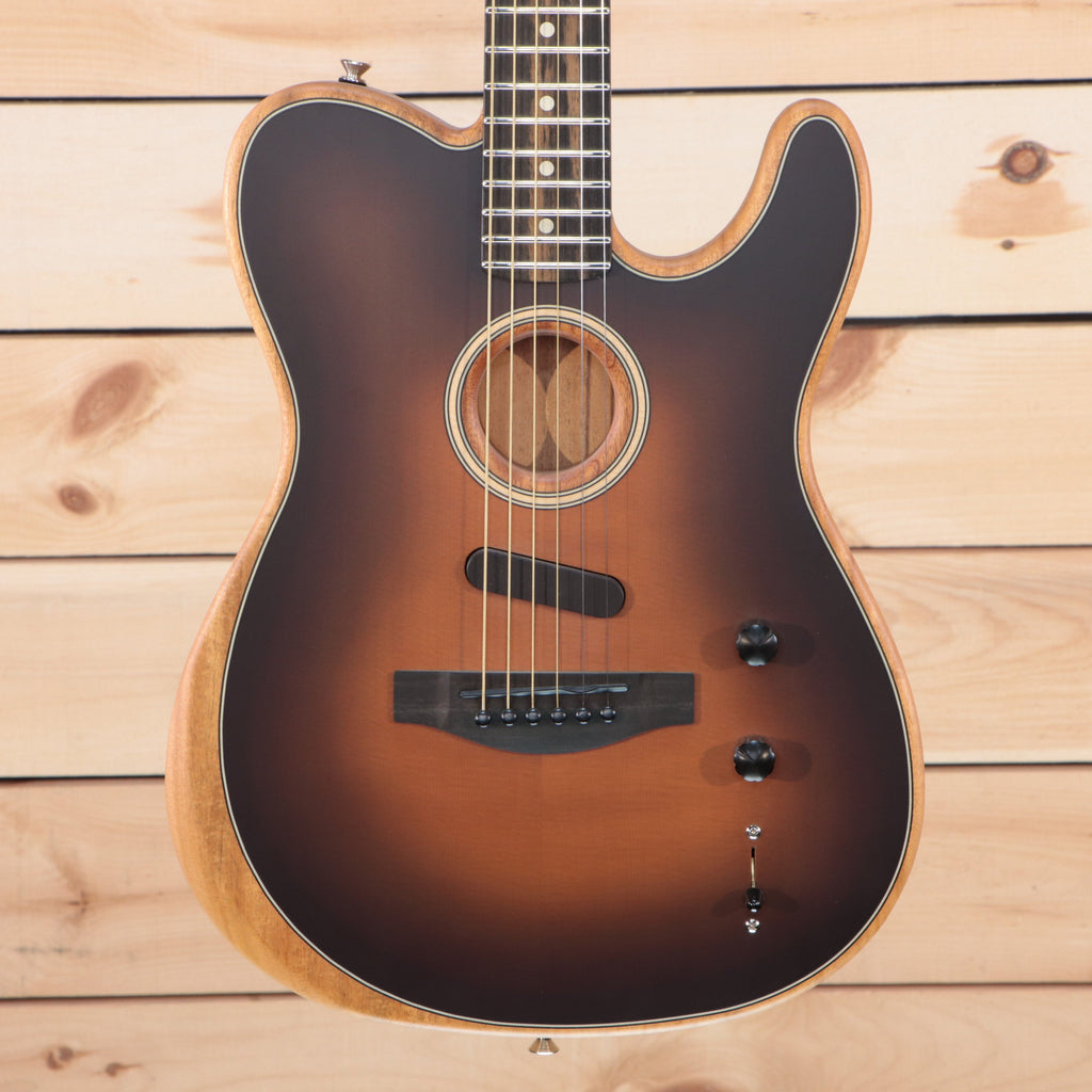 Fender American Acoustasonic Telecaster - Express Shipping - (F-483) Serial: US228941 - PLEK'd-2-Righteous Guitars