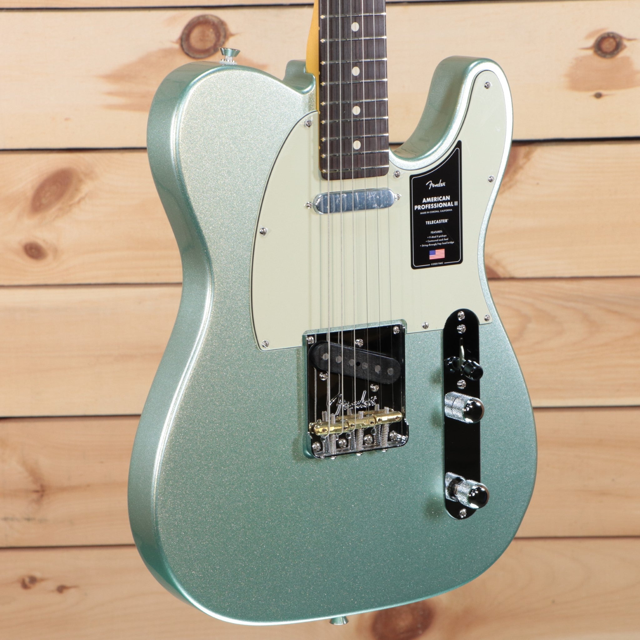 Fender American Professional II Telecaster - Mystic Surf Green