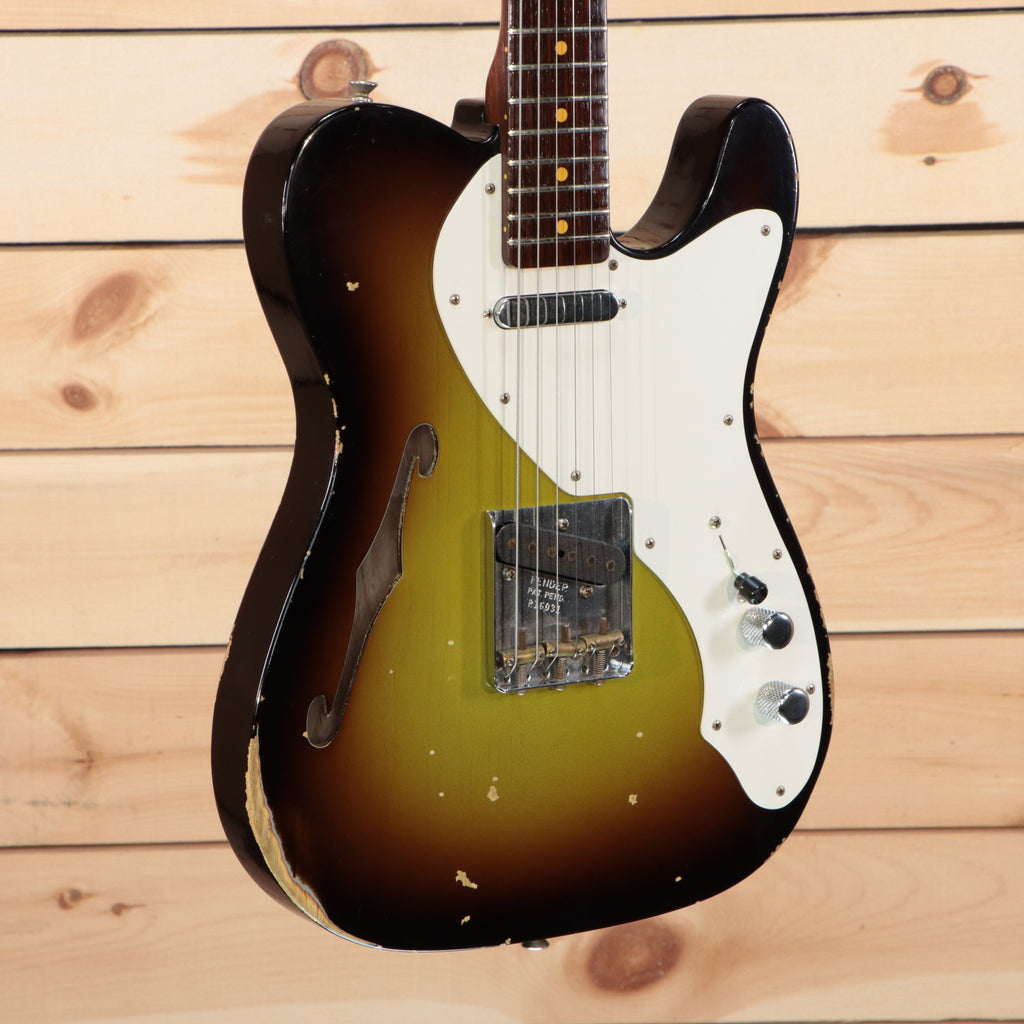 Fender Custom Shop Limited '50s Thinline Tele - Express Shipping - (F-500) Serial: R16031 - PLEK'd-1-Righteous Guitars