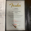 Fender Custom Shop LTD 1961 Telecaster Relic Certificate of Authenticity dated 05/05/2022 serial CZ556465